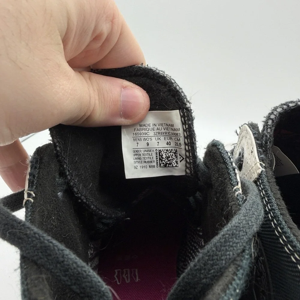 Converse Chuck 70 High GORE-TEX Black Clear Speckled Shoe  display picture 1